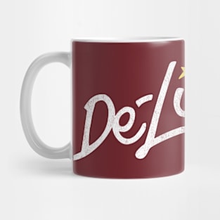 De-Lite Records -- Vintage Defunct Record Label Mug